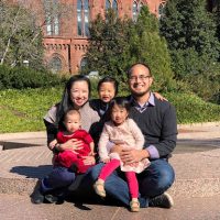 Tony Wee and family